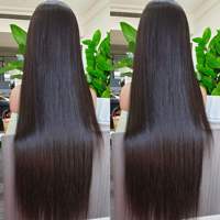 Venta al por mayor de pelucas con cordón al por mayor recta 6x5 9x6 HD encaje frontal completo Peluca de cabello humano virgen sin cola para mujeres negras