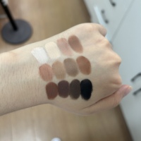 Nouvelle palette de fards à paupières mats en plastique beurré de luxe à haute pigmentation, 12 couleurs