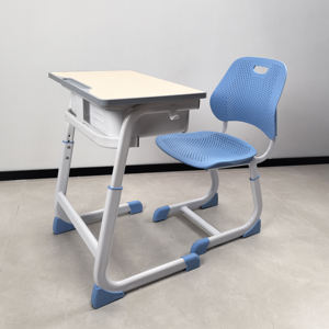 Fournisseurs de <span class=keywords><strong>prix</strong></span> de mobilier scolaire, chaises et tables scolaires individuelles avec hauteur réglable, plateau en MDF pour les élèves - Product Image 4