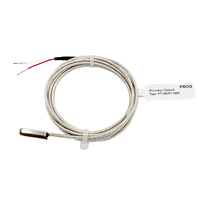 Sonda de Temperatura Compacta TP-2 PT100 -50~150 ℃   Sonda PFA Anticorrosiva con Modo de Cableado Ajustable