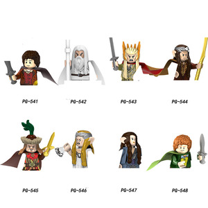 Blocchi da Costruzione Anello Magico, Guerriero Sauron, Goblin, Gandalf, Uruk-hai, Giocattoli MINI per Bambini, Frodo, Elfi, Nani, Ranger, Umani, Mago - Product Image 4