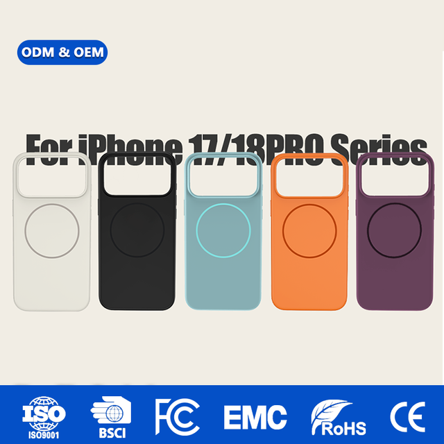 Fashionable and Minimalist Style Soft-Touch Matte Surface & Shockproof Magnetic Phone Case for iPhone 16 17 18 Pro/Pro Max
