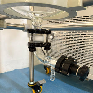 10L 50L 100L 200L Reator De Vidro Encamisado Reação Embarcação Vidraria De Laboratório com Aquecedor & Chiller - Product Image 5