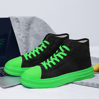 2023 mode conception personnalisée Sneaker avec Logo imprimé décontracté Sport marque chaussures en cuir véritable coupe haute hommes Skateboard baskets