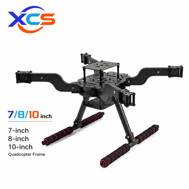 XCS 7/8/10 Inch Carbon Fiber FPV Drone Frame Kit for Skydio/ FLY350/FLY380 450mm UAV DIY RC Drone