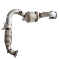 Convertisseur catalytique à trois voies pour Ford Focus 1.0T EcoBoost 1.0T EcoSport 2018 Euro 4/5 Collecteur d'échappement