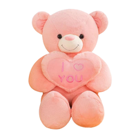 Ours en peluche personnalisé de haute qualité ODM, peluche super douce, rembourrage en coton PP, 25 cm, emballé sous vide, cadeau en gros