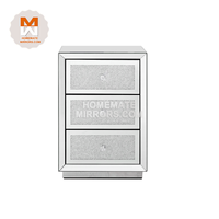 Table de chevet à 3 tiroirs avec miroir, vente en gros, prix bas