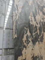 Life1996 Design moderne feuille de placage d'ardoise naturelle ultra-mince surface brossée imperméable panneau mural de carreaux flexibles translucides