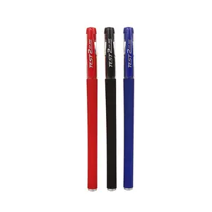 Новый дизайн, дешевая 0,5 мм ручка для подписи, удобный производитель, оптовая продажа, пользовательские пластиковые гелевые ручки
