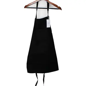 2024 Hot Sale Cotton Cleaning Restaurant Cooking Chef Waitress Apron Custom Logo Color