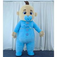 Mascotte gonflable animale de 2,6 m, idéale pour costume adulte, fête d'anniversaire, cadeau de baby shower, garçons, Mardi Gras/Carnaval