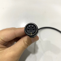Midi Din 5-Pin Stecker Mini USB 2.0 Kamerakabel Verlängerungsadapter mit Geflochtener Abschirmung Anpassbare Länge