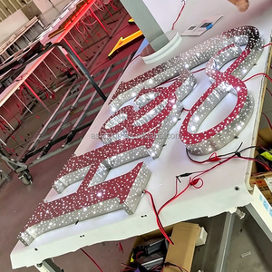 Letras LED de Cielo Estrellado de Alto Brillo y Ahorro de Energía Personalizadas para Publicidad en Puertas de Oficina, Diseño Gratuito - Product Image 1