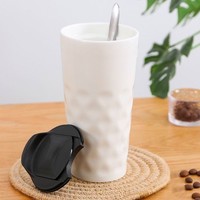 Taza de Café Latte Personalizada con Impresión a Doble Cara, Tiempo de Entrega de Una Sola Pieza, Asa de un Solo Color para Productos Promocionales, Campañas de Marketing y Regalos