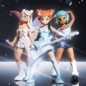 For MART Peach Riot Punk Fairy Series Paper Action Figures 1/144 Scale Collectible <strong>Toys</strong> for 7-12y Holiday Birthday Gifts - Product Image 6