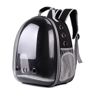 Wholesale Custom Pet Outdoor Portable <b>Backpack</b> Breathable Transparent Space Capsule <b>Cat</b> Travel Carrier Bag - Product Image 1