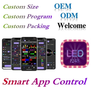 Trung Quốc Nhà cung cấp <span class=keywords><strong>Led</strong></span> xe hiển thị tin nhắn RGB mềm Pixel màn hình trong nhà linh hoạt đường cong kỹ thuật số màn hình quảng cáo - Product Image 5