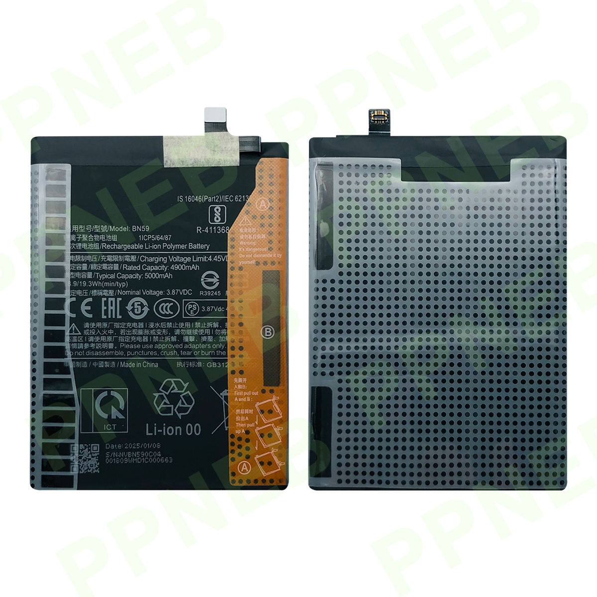 Para Xiaomi Redmi Nota 10 4G BN59