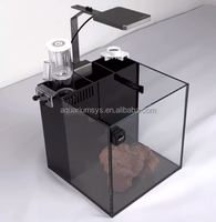 M30 A.S. Vente chaude : Ensemble Nano Tank tout-en-un de 25 cm, vente en gros, aquarium en verre carré ultra-clair, aquascaping, écologique