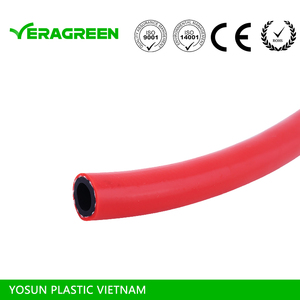 Durable Portable Lightweight Soft Heavy Duty PVC Water Hose Multi-Function Garden Hose 1/2" 1" Diameter 300 PSI <b>Fitting</b> Vietnam - Product Image 6