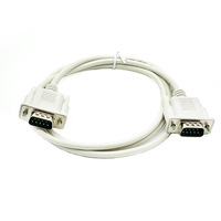 DB9 9Pin RS232 Serial Macho a macho Convertidor Cable de extensión Conductor de cobre con aislamiento de PVC para aplicaciones de automóviles