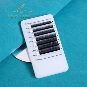 Outils professionnels pour extensions de cils en gros, plaque d'échelle en acrylique blanc pour extensions de cils, modèles portables, plaque arrière à fleurs ouvertes - Product Image 6
