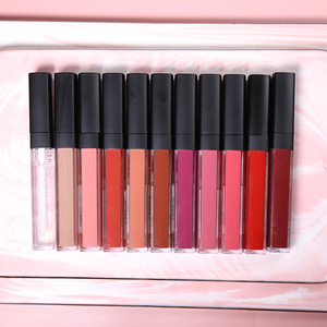 Logo personnalisé, marque privée, 59 couleurs, gloss à lèvres mat vegan longue durée, vente en gros, gloss à lèvres liquide non collant, rouge à lèvres, maquillage - Product Image 1