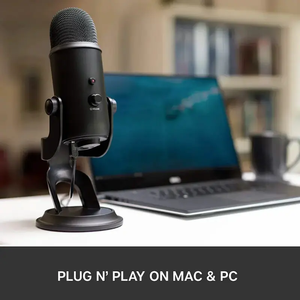ไมโครโฟนสำหรับเล่นเกมส์สำหรับพีซี ไมโครโฟนคอนเดนเซอร์แบบ USB ไมโครโฟนสำหรับสตูดิโอ ไมโครโฟนบันทึกเสียงระดับมืออาชีพ ไมค์ไร้สายระดับมืออาชีพ - Product Image 2