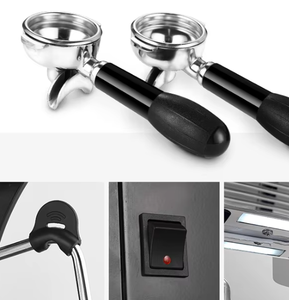 เครื่องชงกาแฟเอสเพรสโซแบบกึ่งอัตโนมัติพกพา 2 หัวชง ระดับมืออาชีพ - Product Image 4