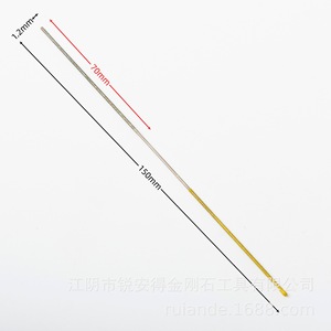 Diamond <b>Small</b> Round File 1.0-4.0mm Hole Enlarging <b>Tool</b> For Non Ferrous Metals - Product Image 3