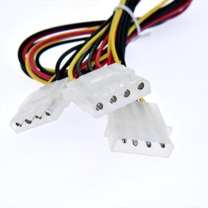 Molex-Stecker Buchse 4P-Anschlusskabel 5,08mm Pitch-Anschluss Computer gehäuse PCB-Stromkabel baum - Product Image 4