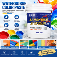 Colorant Pigmentaire à Base d'Eau Haute Concentration, Pâte Colorante Intense pour Applications de Peinture et de Revêtement