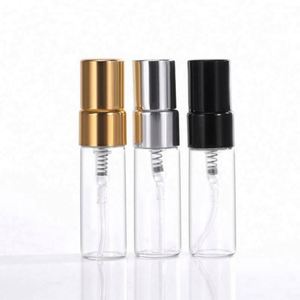 Wholesale 100pcs 2ml 3ml 5ml 8ml 10ml <b>Mini</b> <b>Perfume</b> Atomizer Clear Glass Pump Sprayer Screen Printing Customizable OEM Brand Fast - Product Image 2