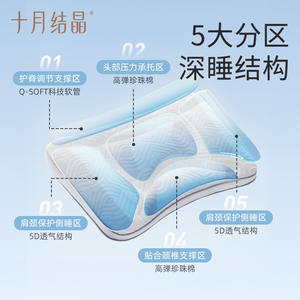 Almohada para bebé October Crystal, soporte ajustable para el cuello de 4-8 cm para niños de 1 a 6 años - Product Image 3