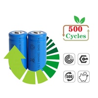 16340 batterie 1300mAh 3.7V Li-ion piles rechargeables CR123A pour stylo Laser lampe de poche LED