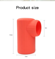 Protection de bec de robinet universelle en silicone souple 100 %, design original Wolfe, pour baignoire et bain de bébé