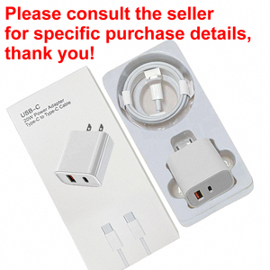 Ban đầu Tipo C 20watt USB C tường cargadores de Sạc <span class=keywords><strong>Adapter</strong></span> 20W adaptateur cargador Tipo C cho iPhone 16 15 cộng với 14 Pro Max - Product Image 2