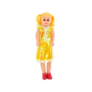 2024 Factory wholesale simulation doll toys rubber silicone dolls 15 inch Dress-up doll