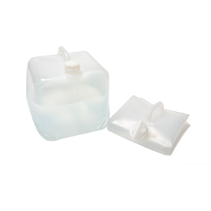 Conteneur d'eau pliable anti-fuite 10L avec bec verseur verrouillable, sac d'eau pliable en LDPE de qualité alimentaire épais pour la randonnée - Product Image 6