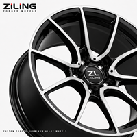 Rines de Aleación Forjados Monobloque Personalizados ZL para Honda Accord de 17, 18 y 19 Pulgadas, Diseño Multirradio, Compatibilidad OEM, Posventa