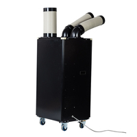 Refroidisseur d'air portable industriel de 1,5 tonne avec moteur, respectueux de l'environnement