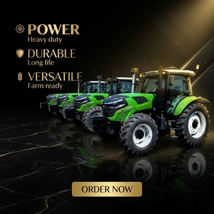 Nouveau tracteur agricole 4x4 de 160 CV à embrayage double, haute efficacité énergétique, vente chaude 2026 - Product Image 4