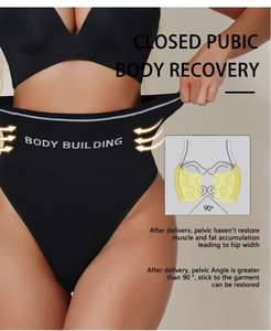صيف جديد جودة عالية عالية الخصر سلس ثونغ نحت الجسم الملابس الداخلية الخصر نحت الجسم ثونغ النحت - Product Image 2