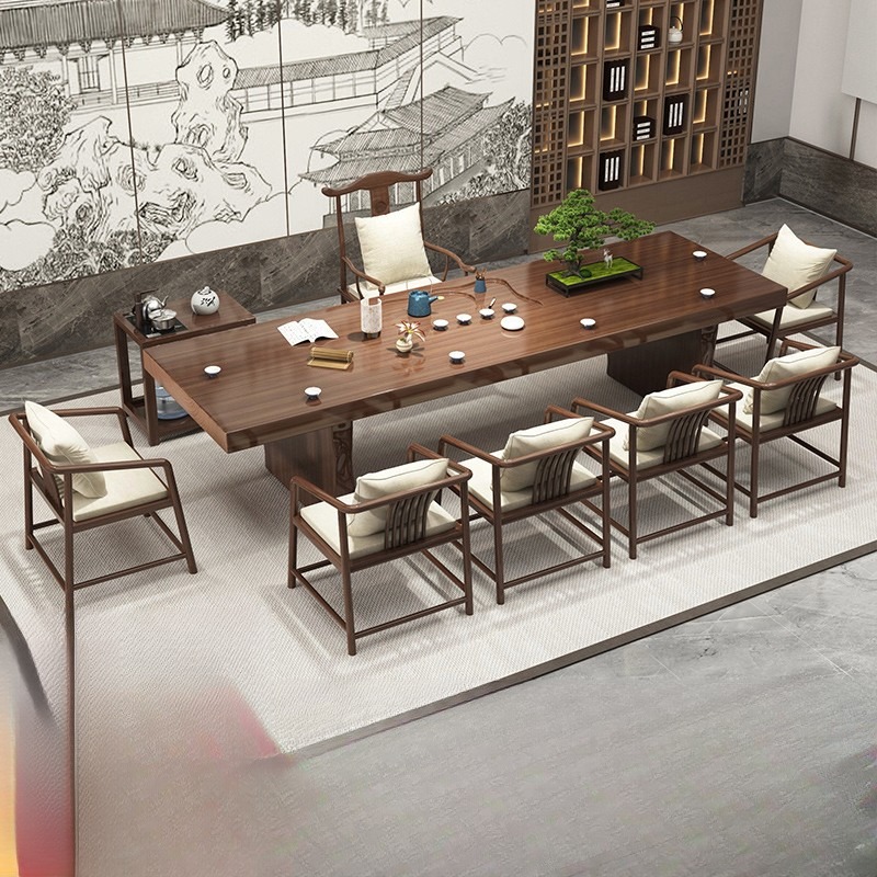 Cabinet style drawer tea table 180 * 80 * 75 * 8 cm;