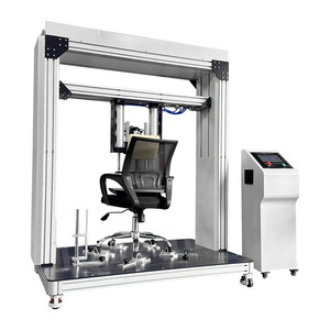 เครื่องทดสอบความทนทานของเก้าอี้แบบครบวงจร เครื่องทดสอบพนักพิงเก้าอี้สำนักงานแบบรวมการทดสอบ เครื่องทดสอบอายุการใช้งานเฟอร์นิเจอร์ - Product Image 1