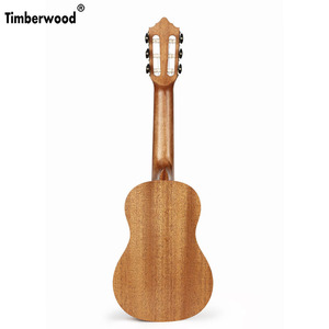 Guitarlele Clásico de 28 Pulgadas, Ukelele de Seis Cuerdas de Gran Tamaño, Guitarlele de Viaje con Cuerdas de Nailon Aquila, Guitarlele de Fábrica - Product Image 3