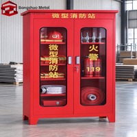 Boîte à extincteurs en acier inoxydable, armoire de sécurité double pour extincteurs, fabrication OEM sur mesure