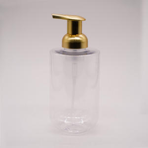 High Quality PET Plastic Flat Body Wash Bottle Pump Sprayer 300ml/500ml Manufacturer Wholesale Custom OEM ODM Private Label - Product Image 1