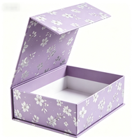 Boîte cadeau magnétique couleur personnalisée, boîte rigide à rabat imprimée sur mesure pour bonbons, soins de la peau, petits cadeaux, emballage en gros